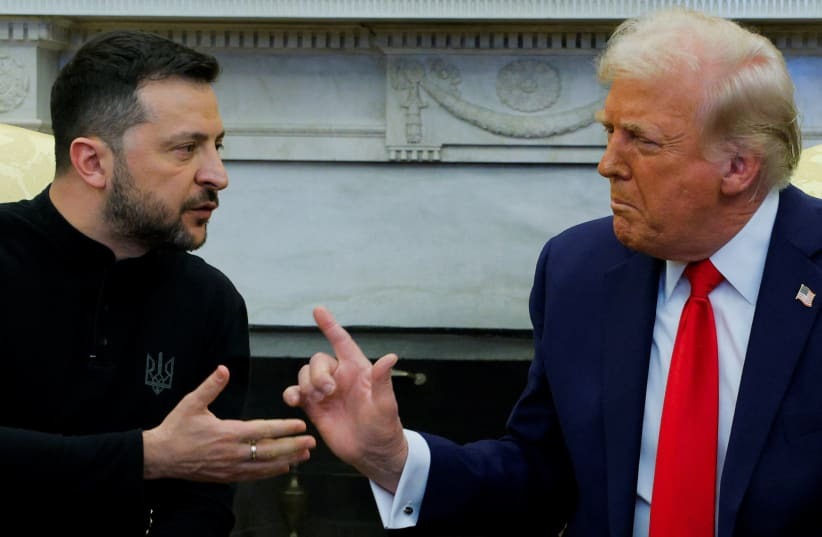 "Zelensky expresses gratitude, rebuffing Trump's claim of ingratitude."
