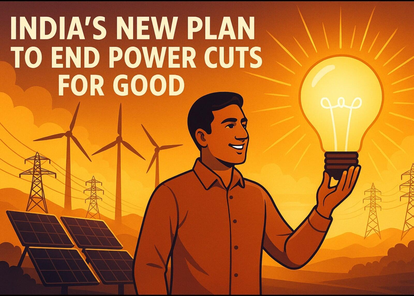 "India’s new plan to end power cuts for good."