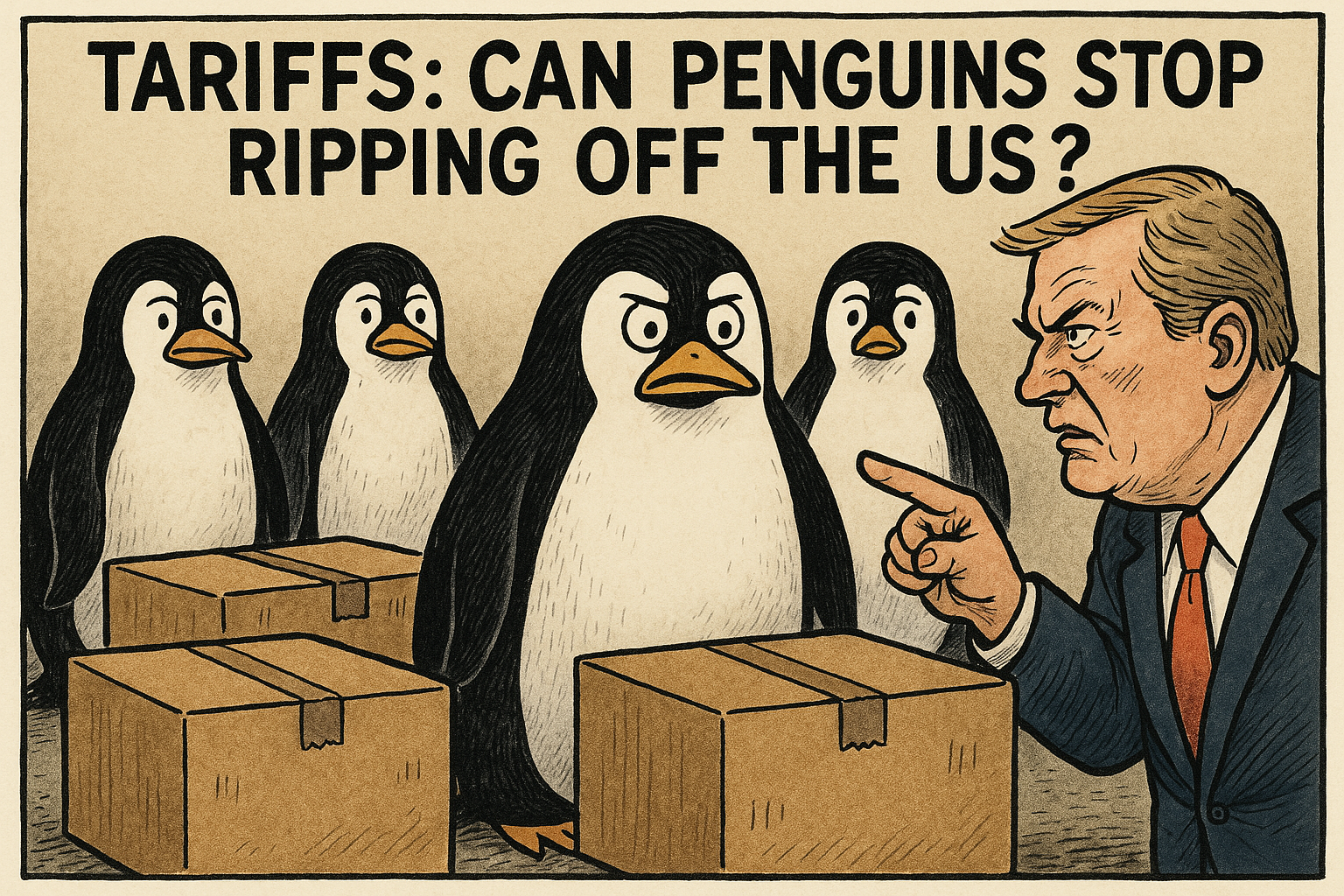 Tariffs: Can Penguins Stop Ripping Off the US?
